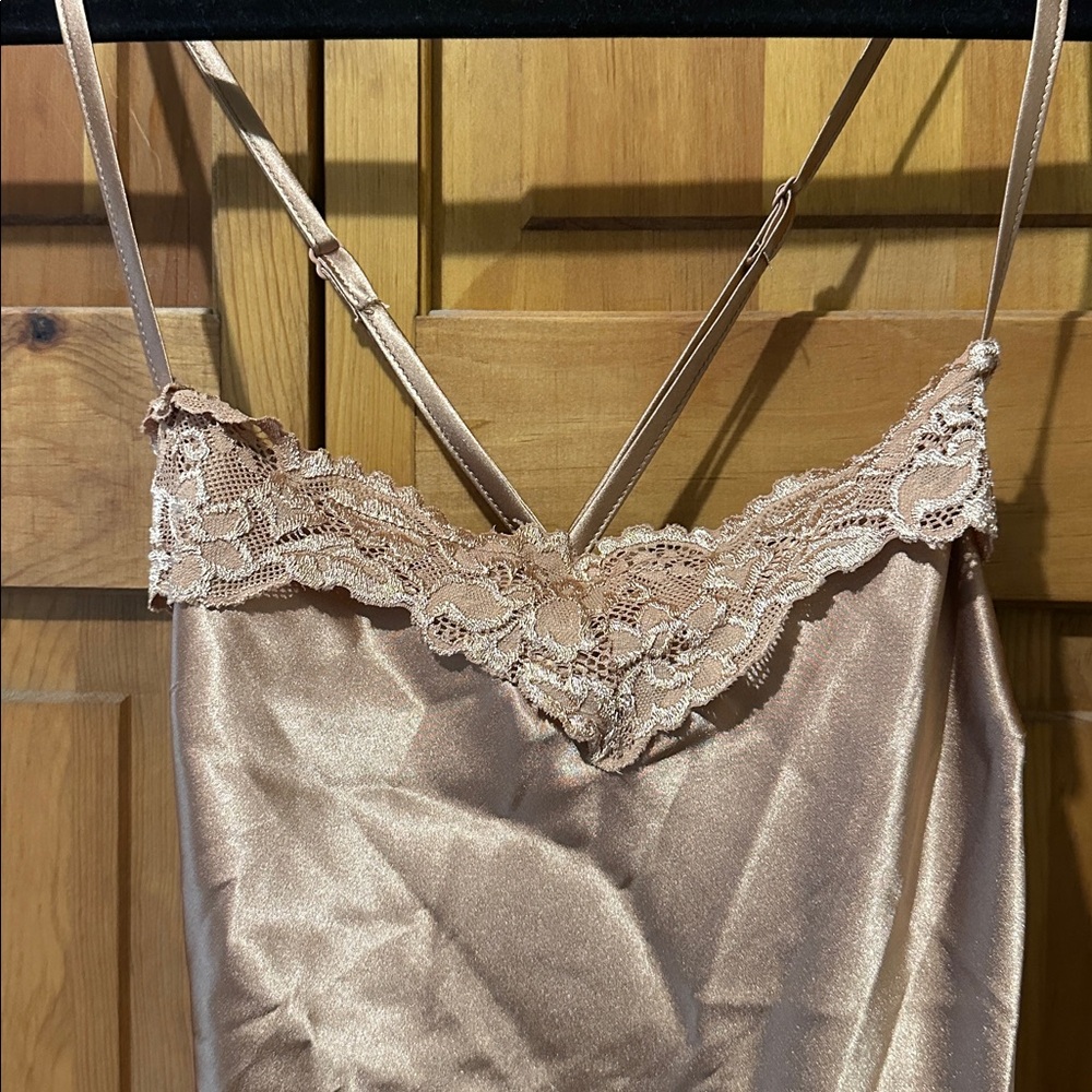 12th Tribe NWT Wynona Copper Mini Dress - Picture 4 of 7